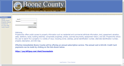 Desktop Screenshot of booneilpropertymax.governmaxa.com